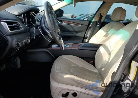 2014 Maserati Ghibli из США, поврежденный, VIN ZAM57XSA3E1086448